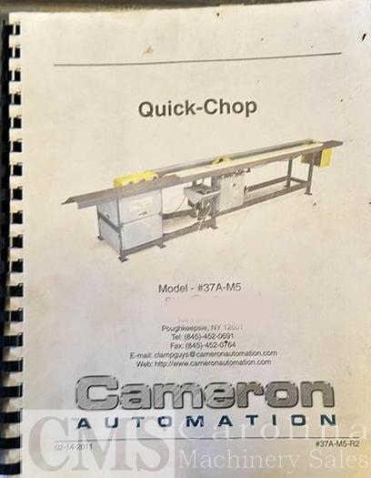 Used Cameron Quick Chop Optimizing Saw