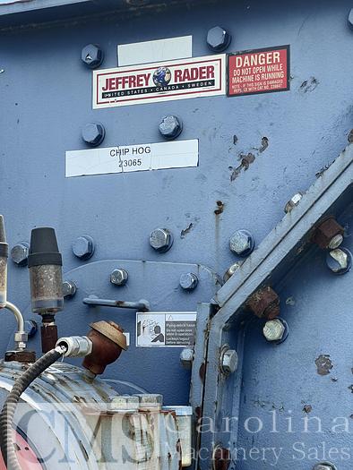 Used Jeffrey Rader 1500 HP Wood Hog