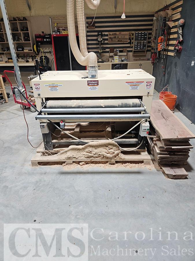 Used 2025 Woodmaster 50" Double Drum Sander