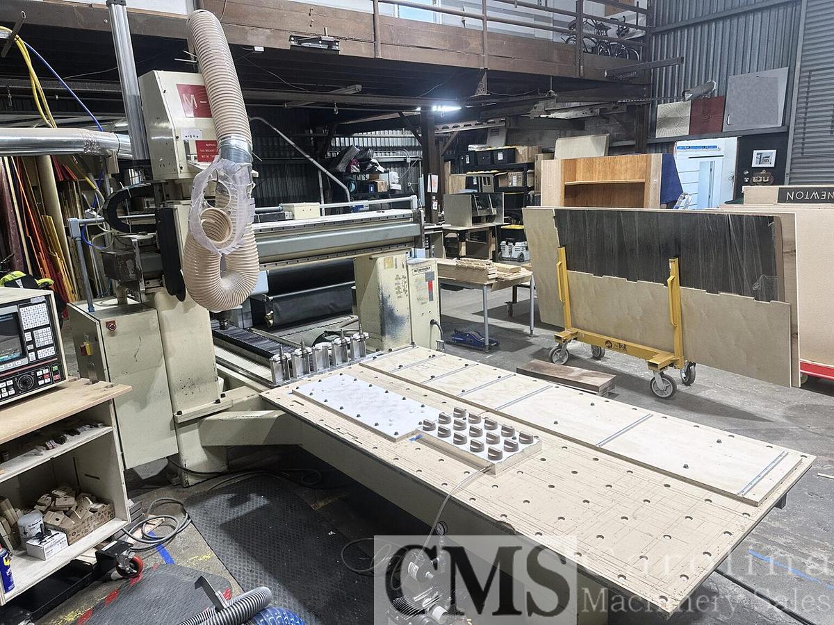 Used Motionmaster QE1F 6.6/12 24 130 NC CB 5-Axis CNC Router