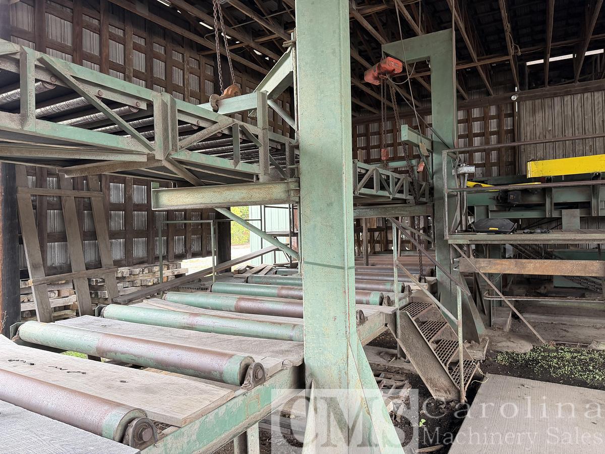 Used Irvington Moore and Newman Whitney Lumber Sticker and Planer Line