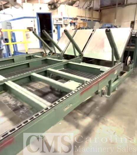 Used Eagle Machinery  Infeed Deck w/ Tilt Hoist