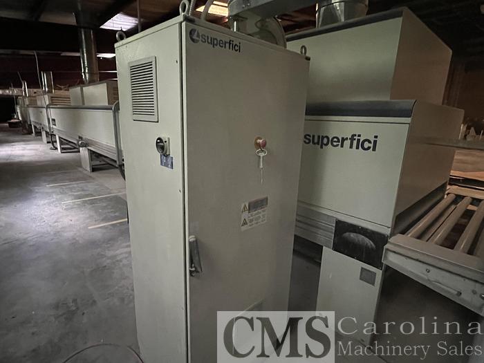 Used 2019 Superfici Compact Spray Finish Line