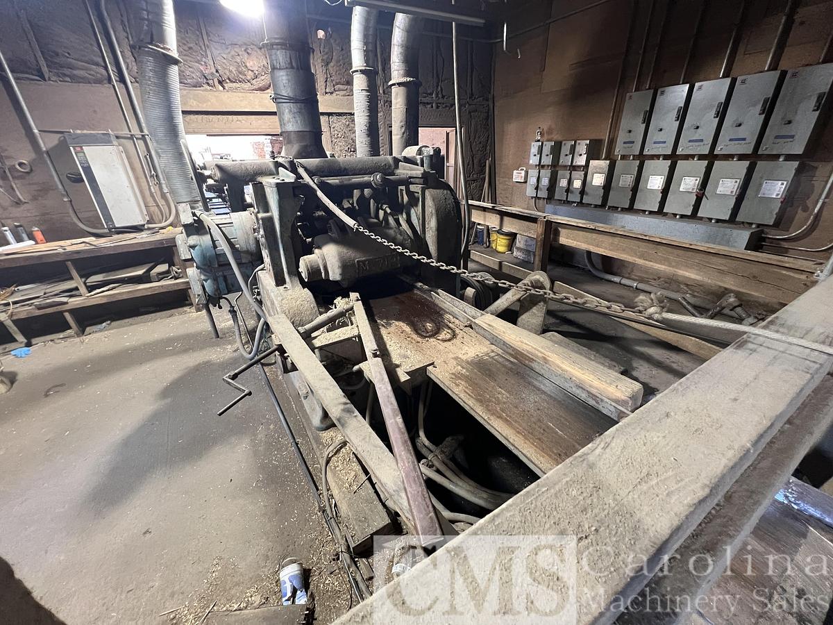 Used Newman M712 4-Sided Planer Mill with Infeed Deck