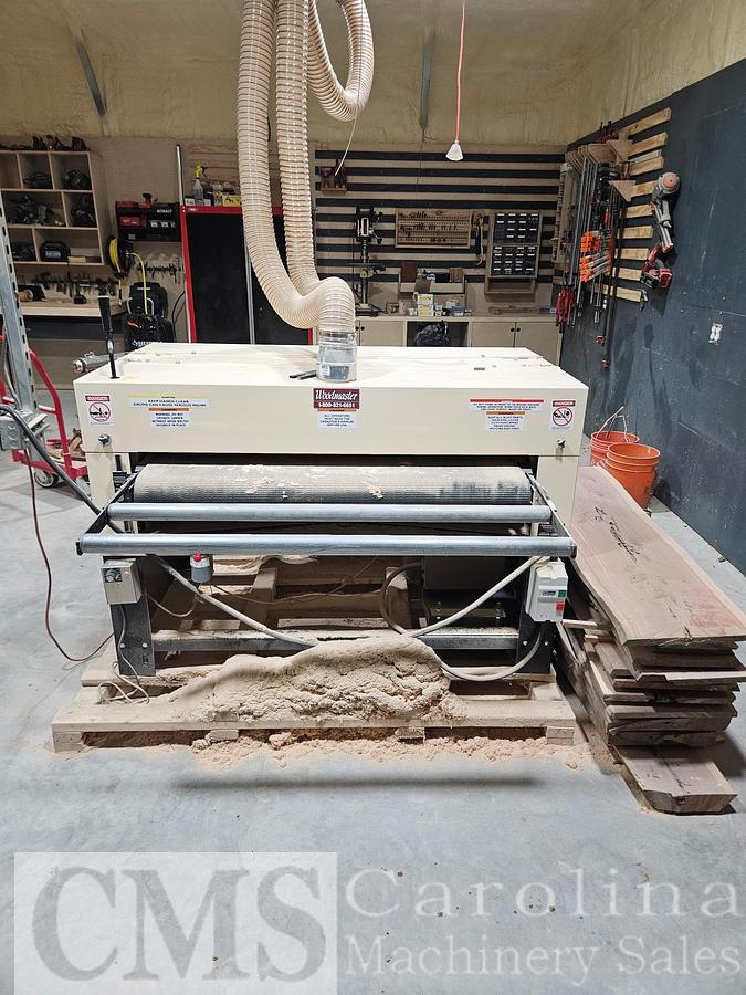 Used 2025 Woodmaster 50" Double Drum Sander