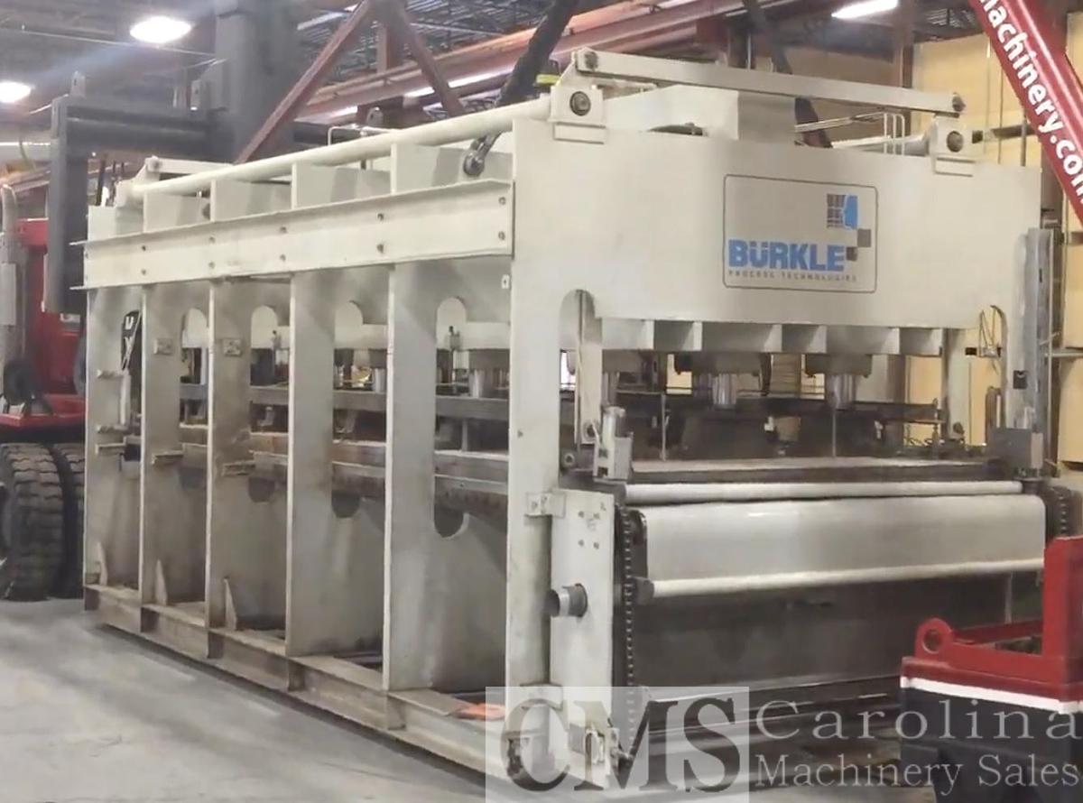 Used 2002 Burkle ODW 2055 Through-Feed Press