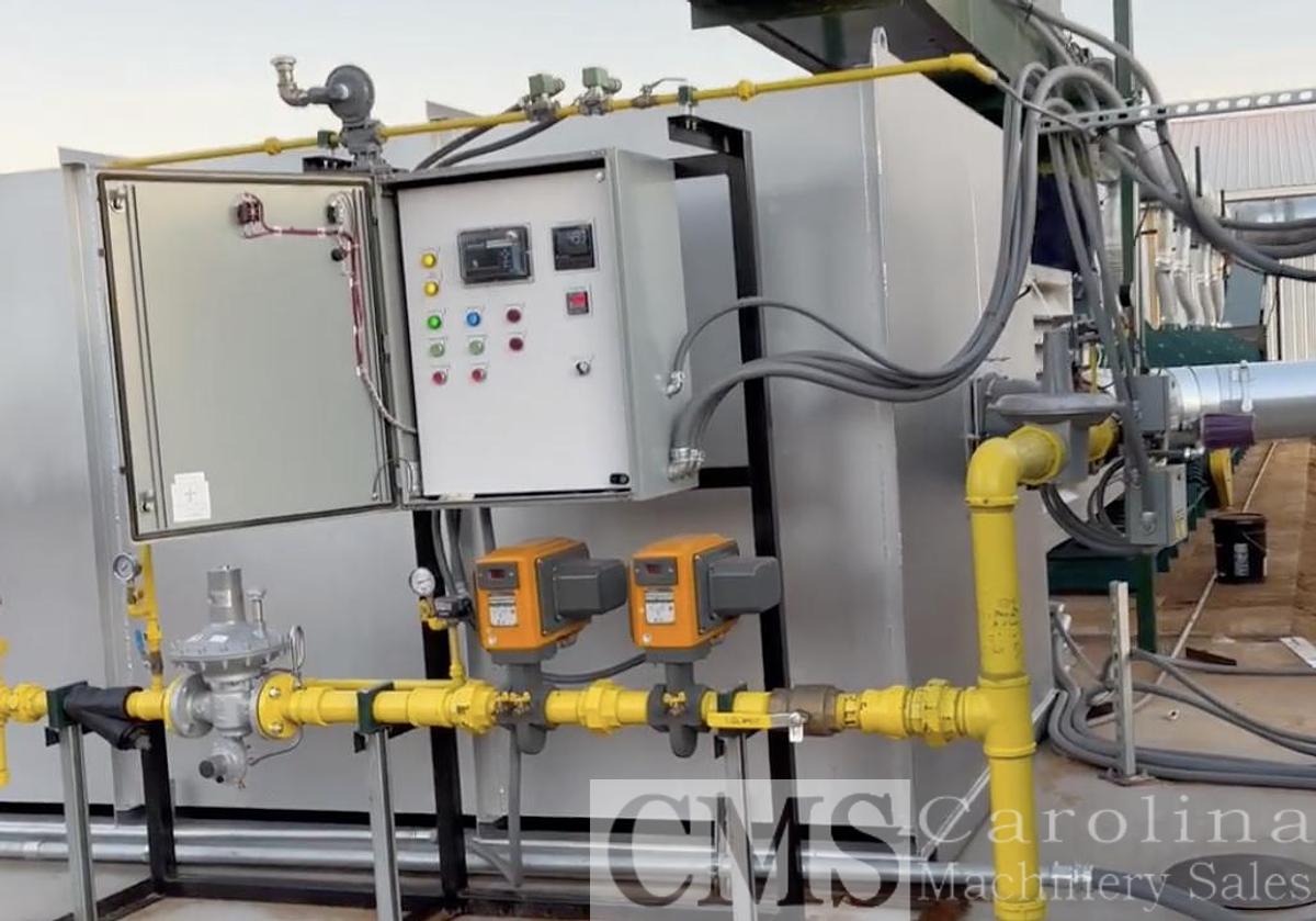 Custom Built Fluid Bed Dryer for Shavings, Sawdust & Hemp Products