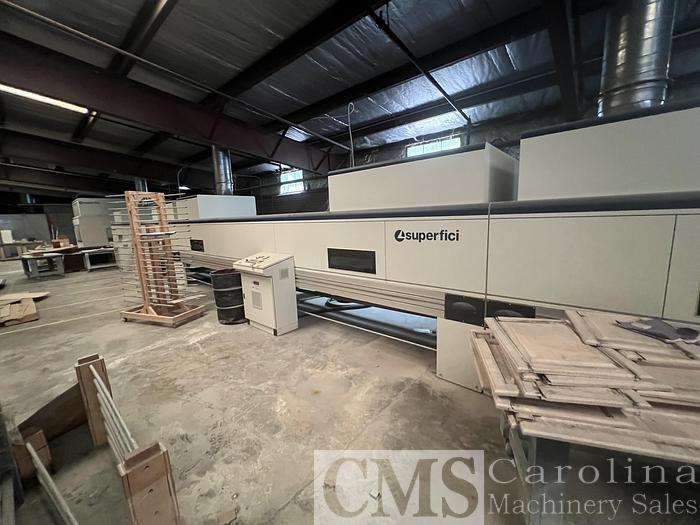 Used 2019 Superfici Compact Spray Finish Line