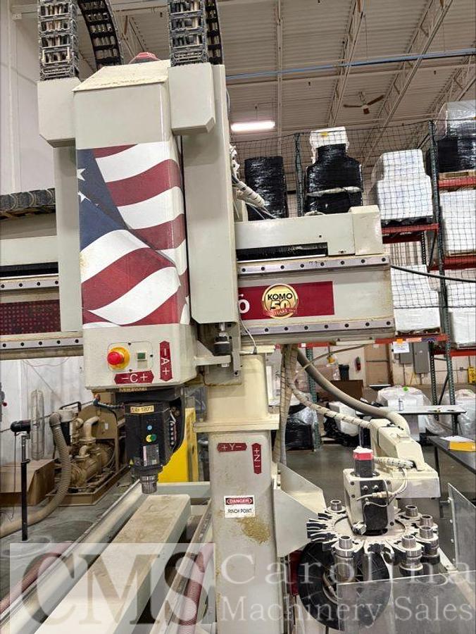 Used 2017 Komo Xtreme 512 5-Axis CNC Router