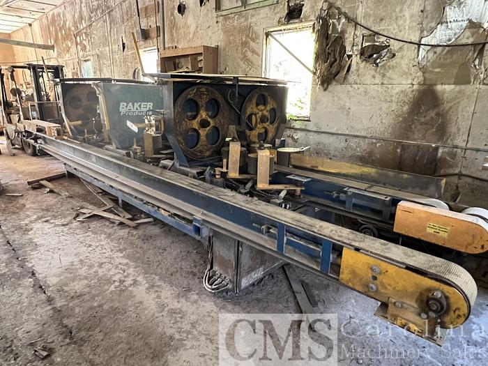 Used Baker Pallet Mill Resaws, Dedusters, Notcher, Chop Line, Forklifts