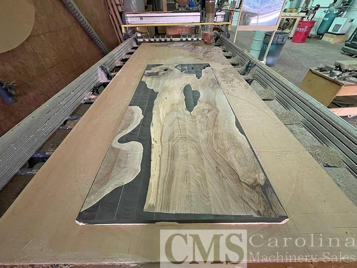 Used 2010 010 PRS Alpha Shopbot CNC Router Automatic tool changer for 12 tools Large 5x12 machine bed Does not include vacuum motor PRS Alpha CNC Router Automatic tool changer for 12 tools Large 5x12 machine bed Does not include vacuum motor