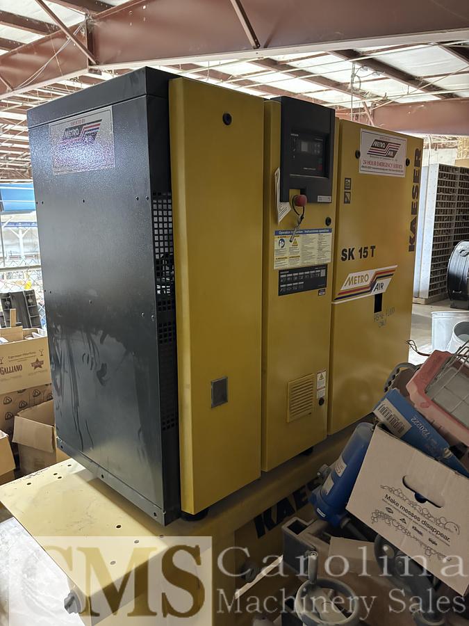 Used 2006 Kaeser SK 15 T 15 HP Compressor