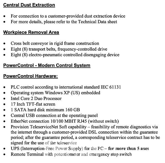 Used 2014 Weeke BHX 500 CNC Center
