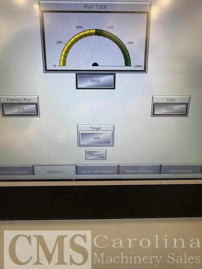 Used Universal IN-LINE Pallet Nailer with Stacker