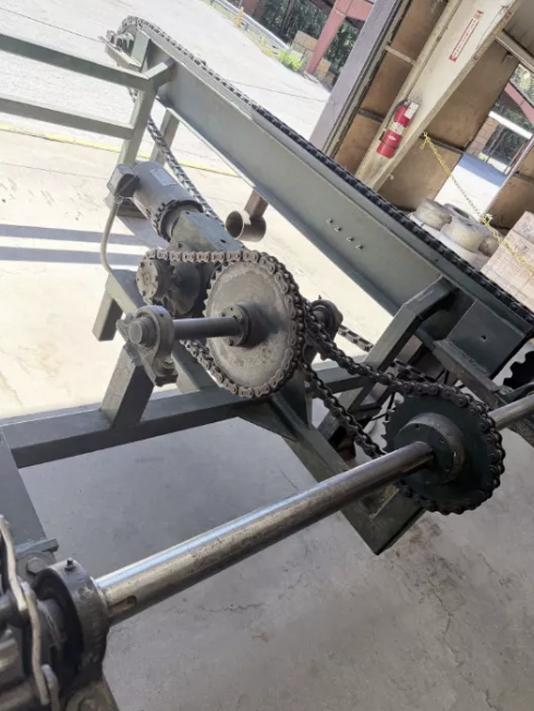 Used Newman KM16 Multiple Head Trim Saw
