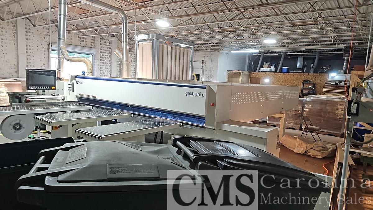 Used 2019 SCMI Gabbiani P75 Beam Saw- LOW HOURS, Dust Collector