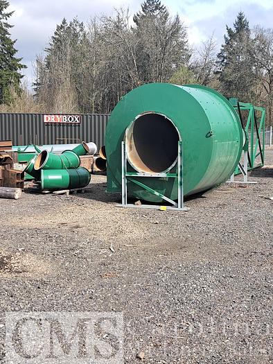 Used Twin City Fan & Blower 100 HP Blower with 9 ' Cyclone