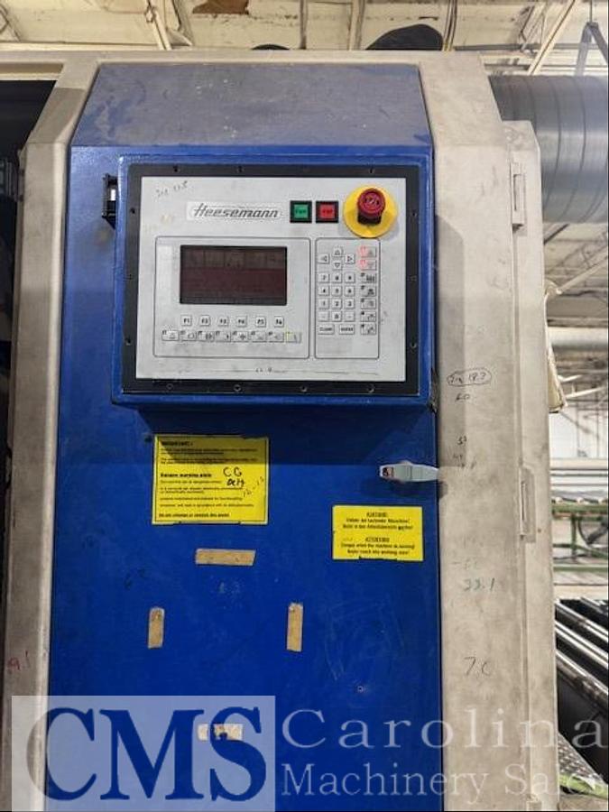 Used 2009 Heesemann MFA 8 3 head 52" widebelt sander