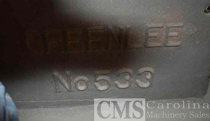 Used Greenlee model 533 Tinning Machine