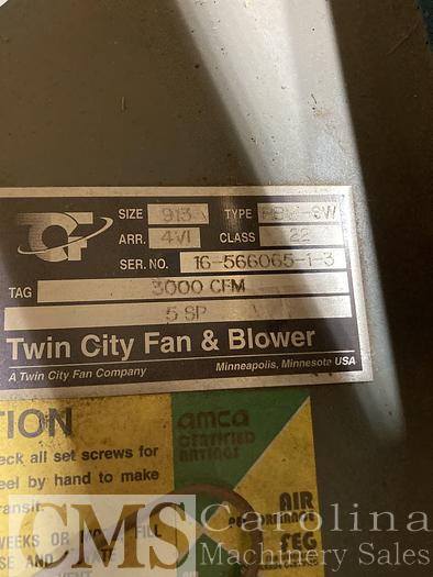 Used Twin City Fan & Blower 5 HP Fan