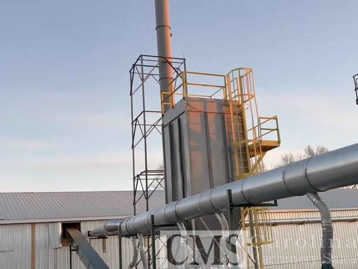 Custom Built Fluid Bed Dryer for Shavings, Sawdust & Hemp Products