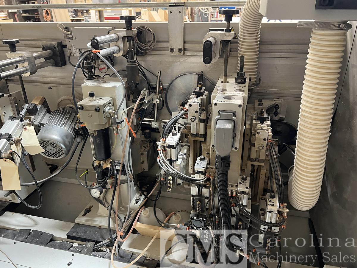 Used 2003 Biesse Stream B1 9.0 Edgebander with Doucet Return Conveyor