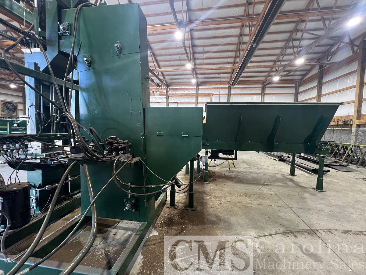 Used Custom Built Compression Bagger with Infeed Bin