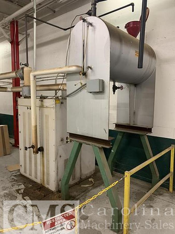 Used BERTHELSEN 5' x 10' 2-PLY HOT SHUTTLE PRESS