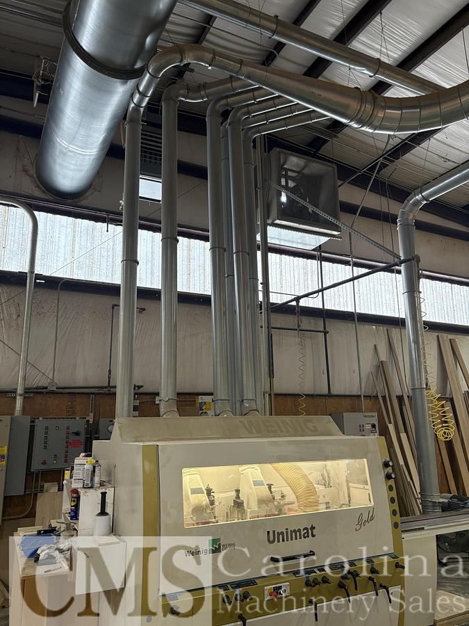 Used 2006 Weinig Unimat Gold 6-Head Moulder