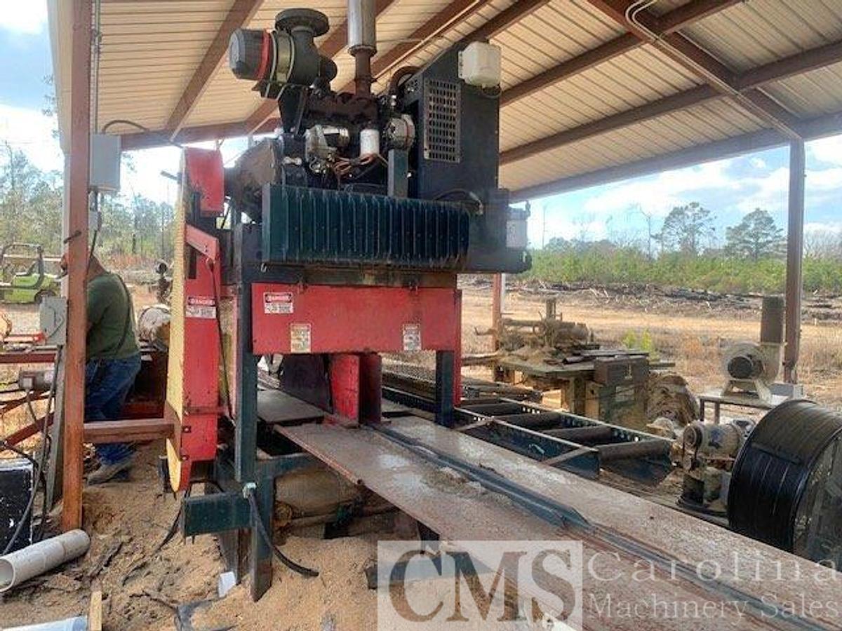 Used 2008 Morgan Sharp Chain Scragg Mill
