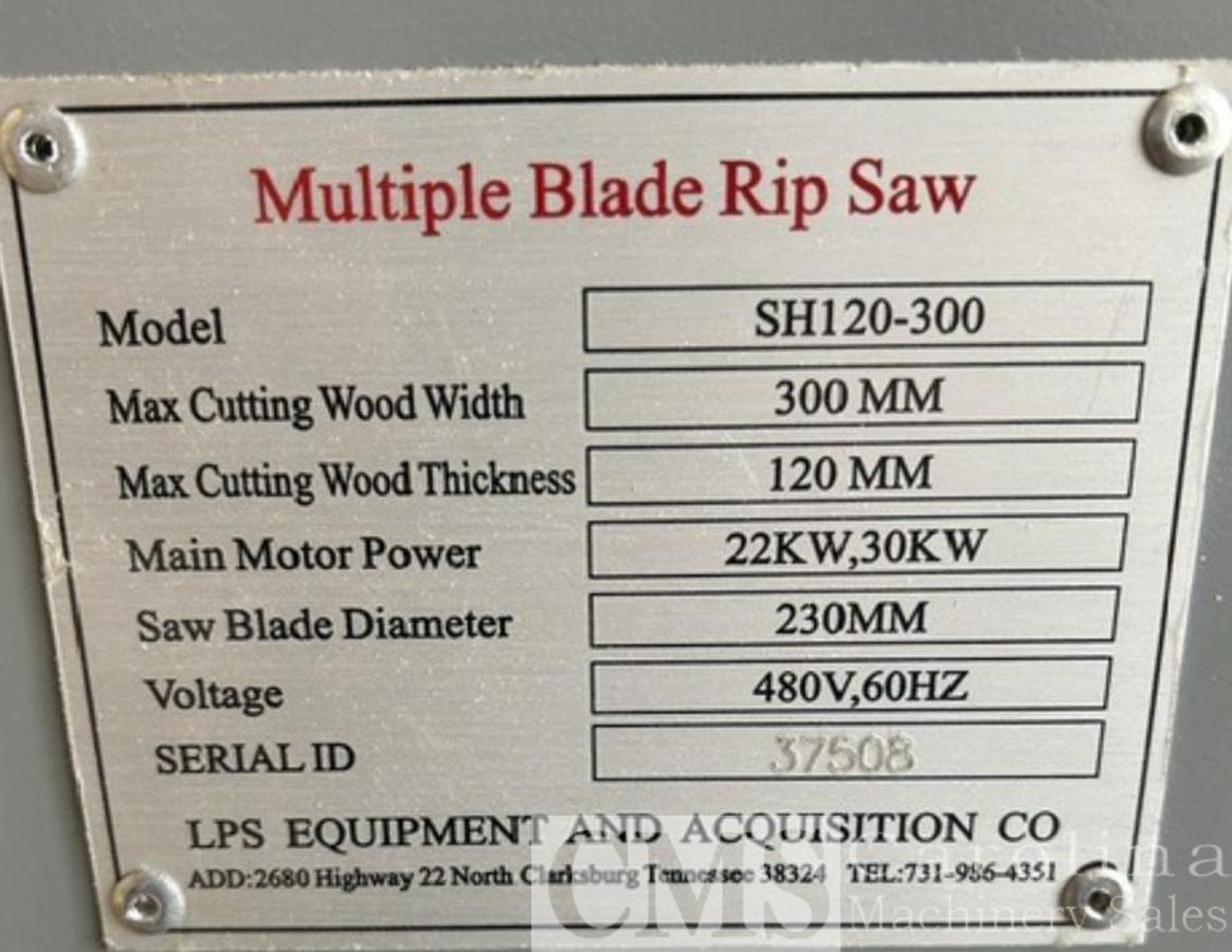 Used Sawmill World SH120 Gang Rip Saw