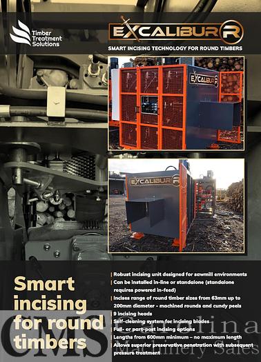 Excalibur Timber Incising Machine