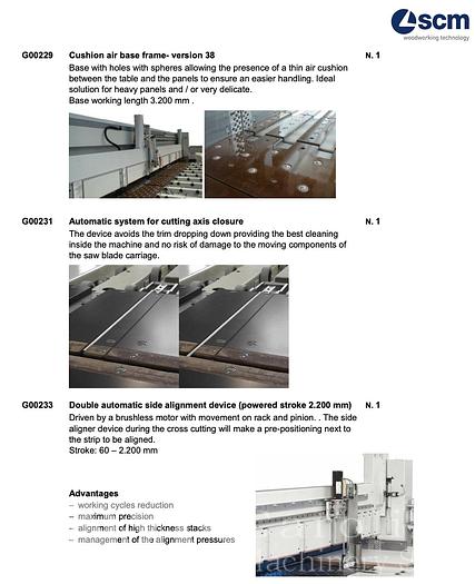 Used 2022 Gabbiani G2 Panel Saw