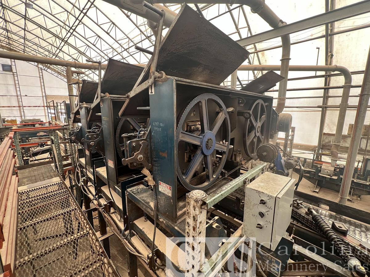 Used Brewer Complete Scragg Mill & Pallet Cut Stock Line
