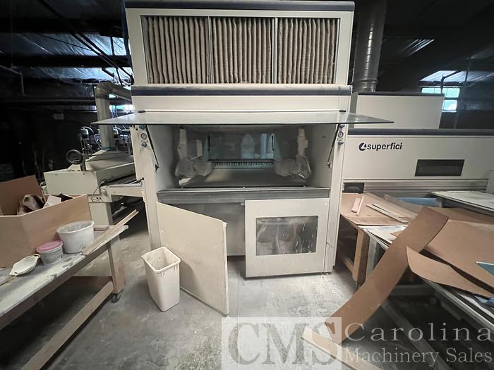 Used 2019 Superfici Compact Spray Finish Line