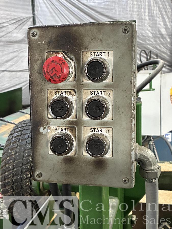 Used Morgan 4-Head Resaw with Run Around System