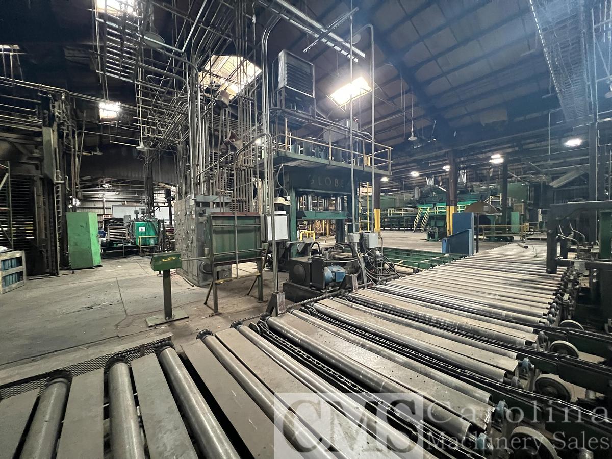 Used Globe Playwood Layup Line and Globe Press