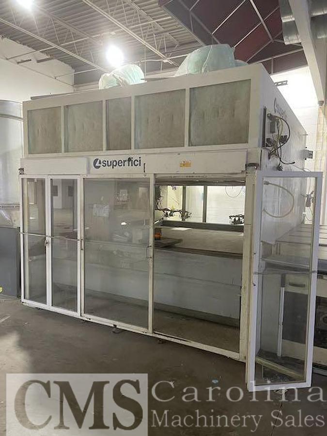 Used 2010 Superfici Magunm 2 Haed Spray Machine