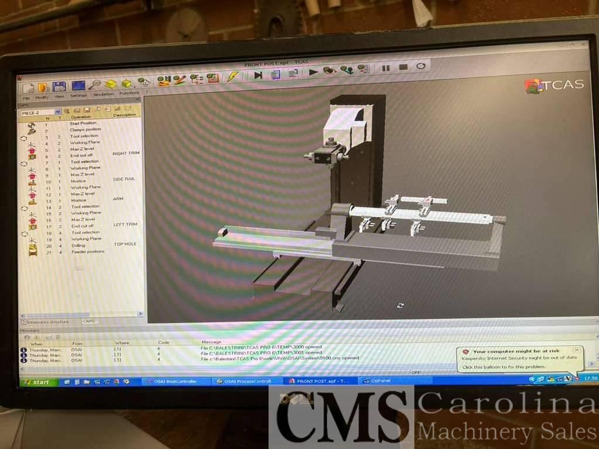 Used 2014 Balestrini Viva 5-Axis CNC Machining Center