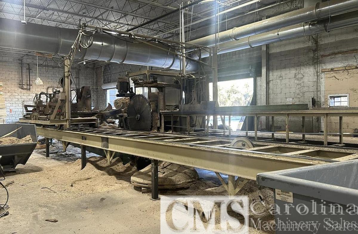 Used Complete Sawmill & Cut Stock Operation Hurdle, LM I-Cut, Baker, West Plains, Rotochopper, John Deere