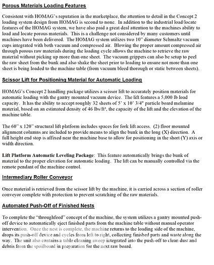 Used 2019 Homag Centateq N-300 CNC Router