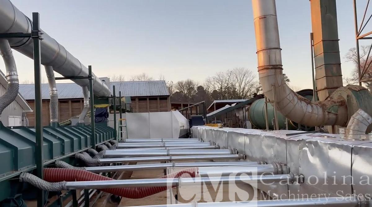 Custom Built Fluid Bed Dryer for Shavings, Sawdust & Hemp Products