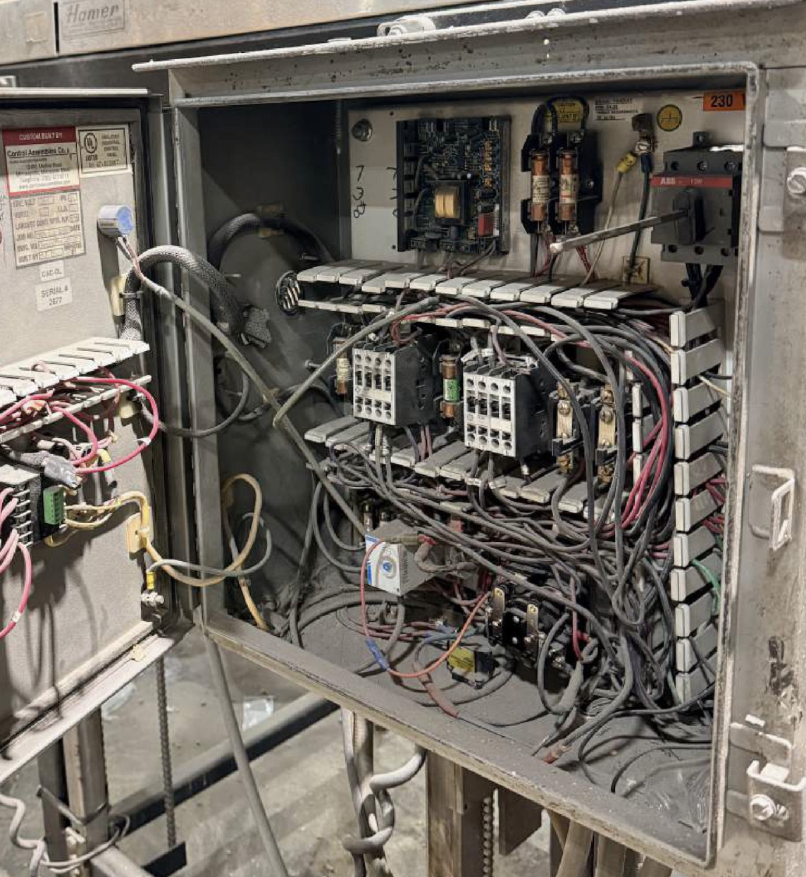 Used Hamer Model 2080 Form Fill Seal Bagging Line