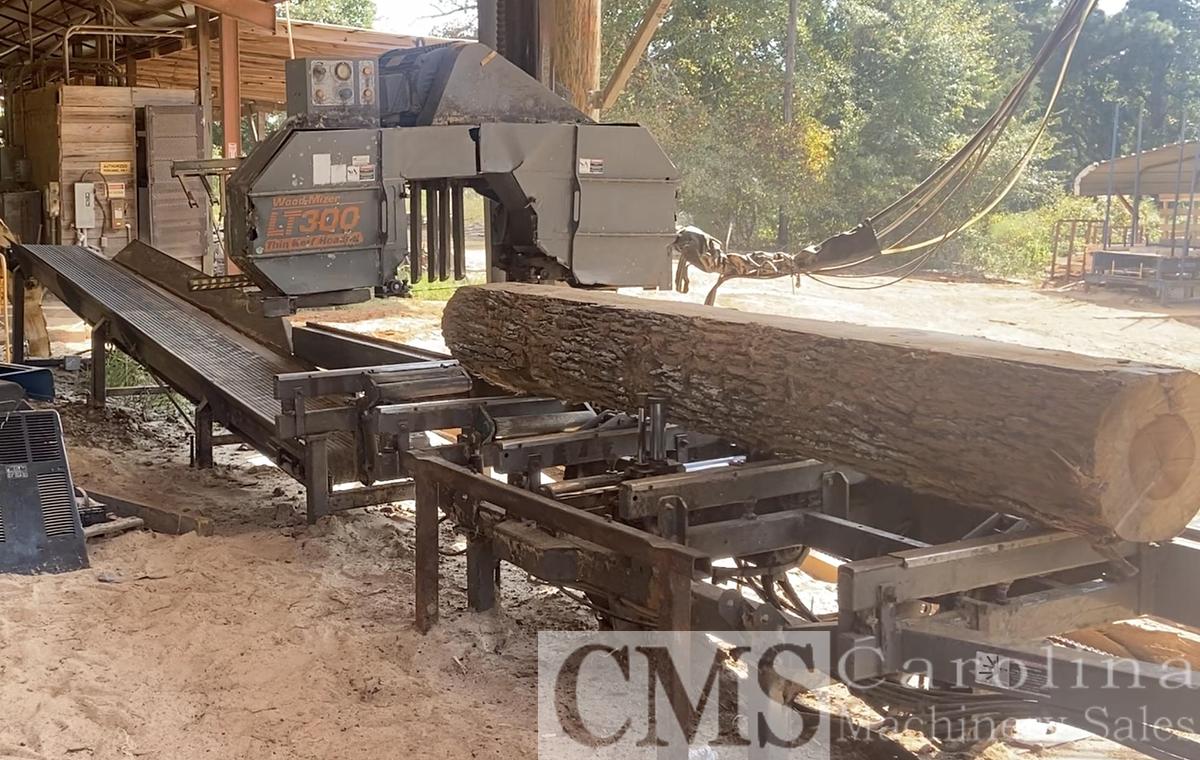 Used Wood-Mizer LT300 Sawmill with Edger