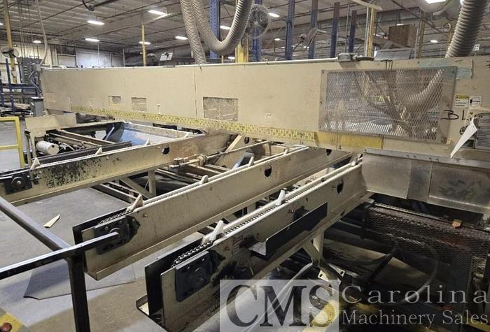 Used Newman K-20 Trim Saw w/ Infeed & Outfeed