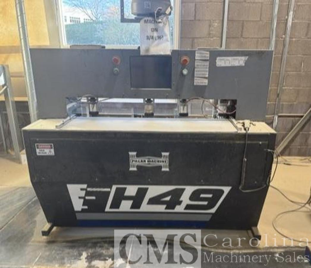 Used 2018 Pillar Model H49-8 Bore & Dowel Machine