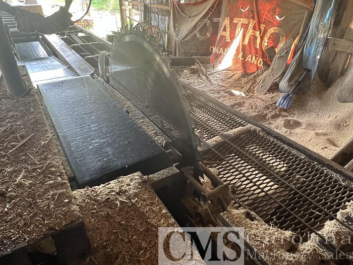 Used Edmiston Complete Sawmill - Debarker, Edger, Chipper