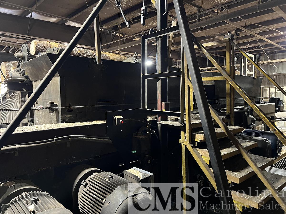 Used Complete Shaving Mill Operation with Land, Drying & Bagging Line Newman, BMM, MEC, Webb, Rethceif, CAT