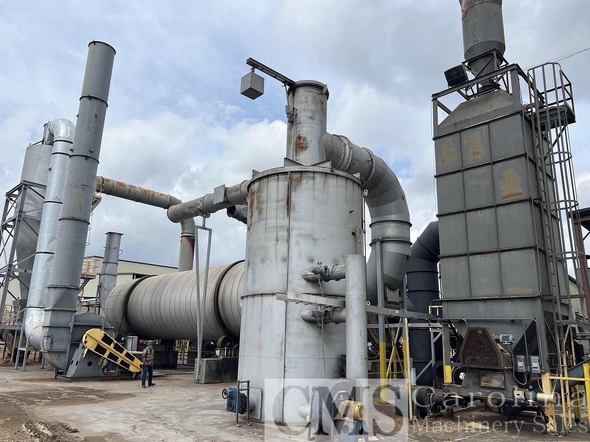 Used Player Design 12x50 Drum Dryer with Burner