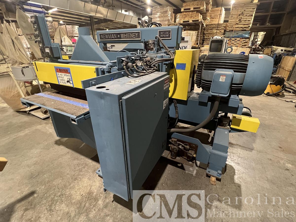 Used Newman Whitney KF-24 Gang Rip Saw
